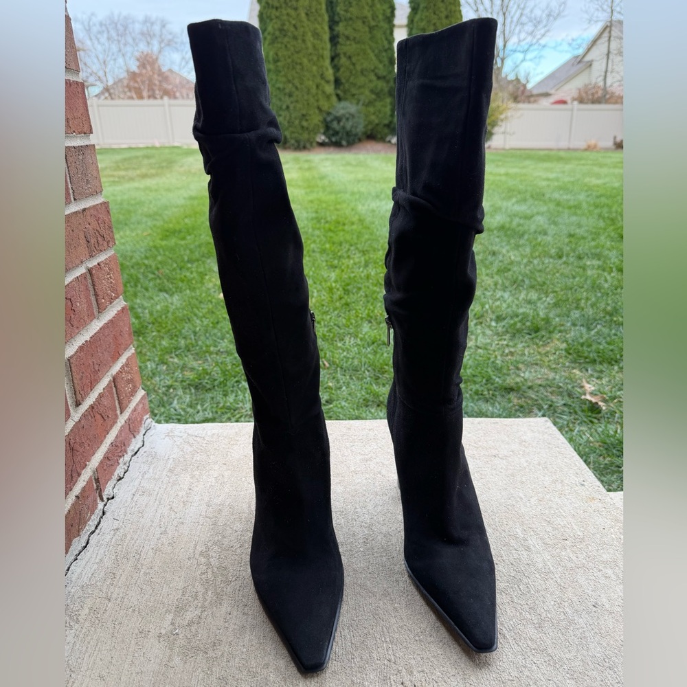 Vince Camuto Black Heeled Boots